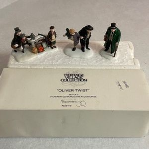 Dickens' Village Oliver Twist Characters - Set of 3